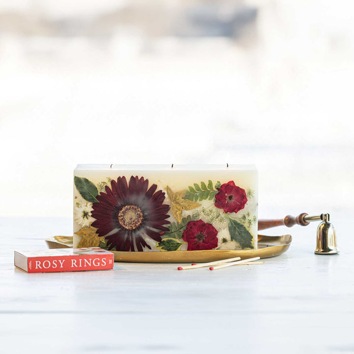 Winterberry Frost Brick Botanical Candle- 3 of 6