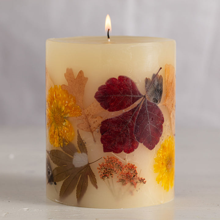 Harvest Pumpkin Small Round Botanical Candle-Small Botanical Candle 3 of 7
