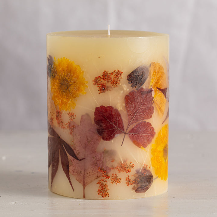 Harvest Pumpkin Medium Round Botanical Candle-Medium Botanical Candle 7 of 7