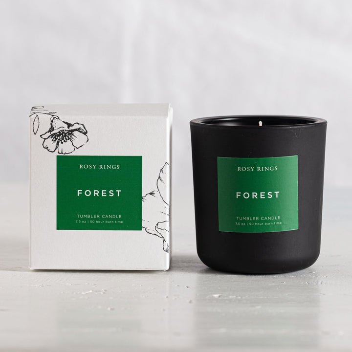 Forest Boxed Glass Tumbler Candle-Tumbler Candle 3 of 4