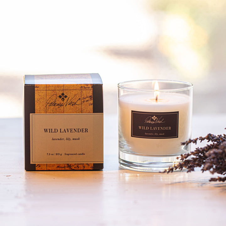 Patricia Nash Wild Lavender Candle-Tumbler Candle 1 of 5