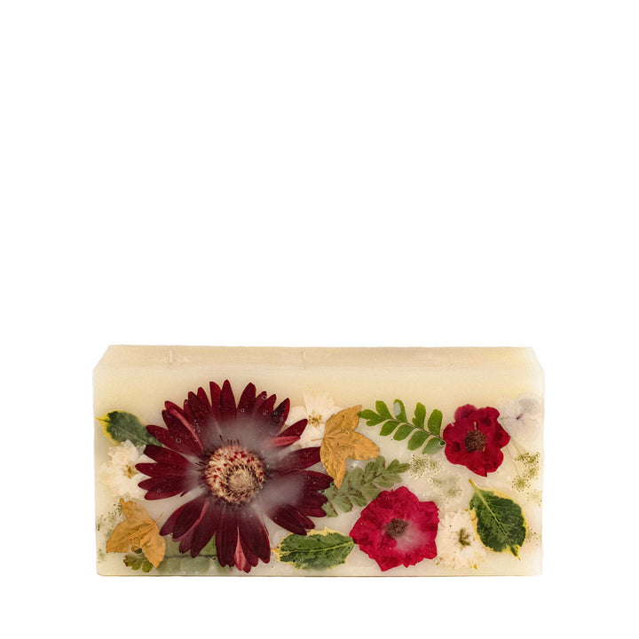 Winterberry Frost Brick Botanical Candle- 1 of 3