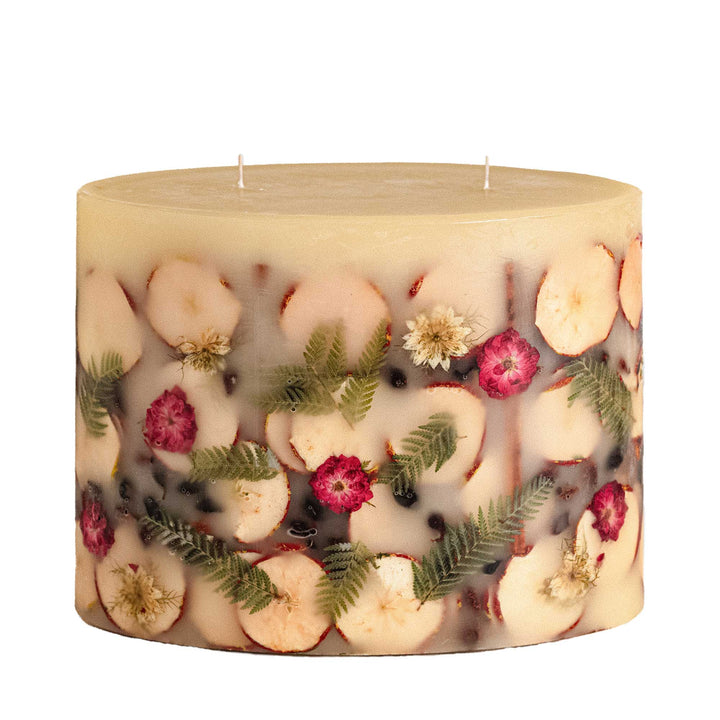 Spicy Apple Oval Botanical Candle-Oval Botanical Plate 1 of 4