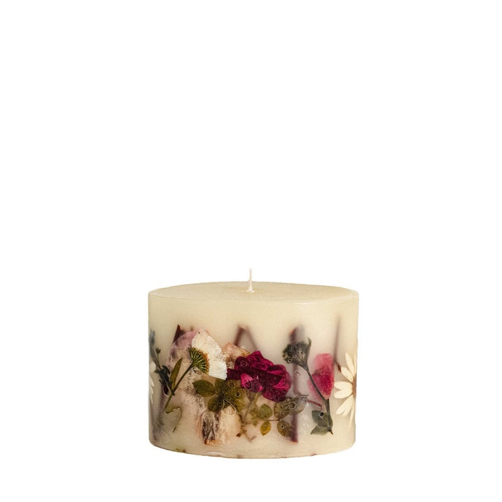 Apricot Rose Petite Oval Botanical Candle-Petite Botanical Candle 1 of 4