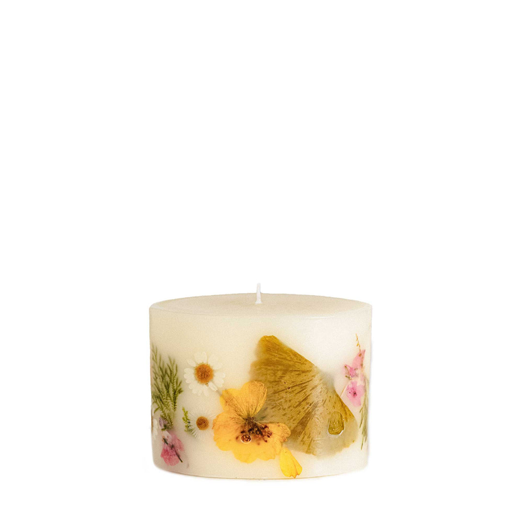 Lemon Blossom Petite Oval Botanical Candle-Petite Botanical Candle
