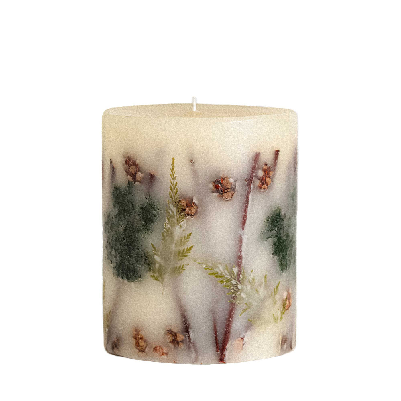 Forest Small Round Botanical Candle