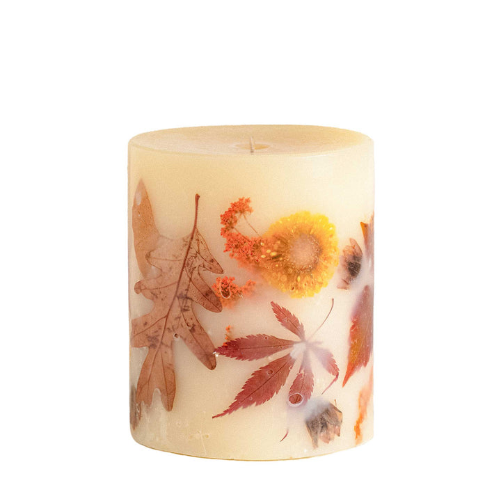 Harvest Pumpkin Small Round Botanical Candle-Small Botanical Candle 1 of 7