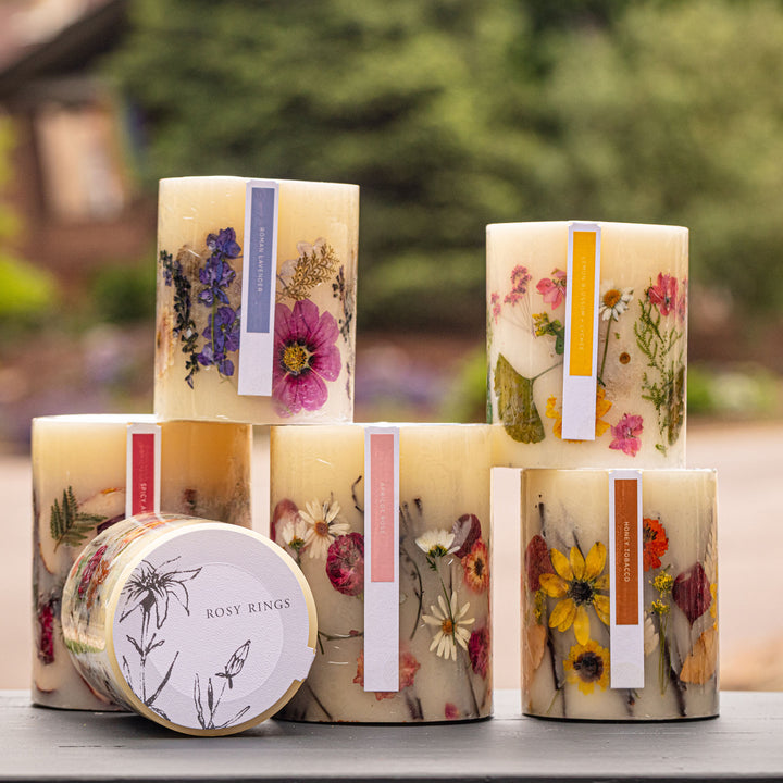 Lemon Blossom Small Round Botanical Candle-Small Botanical Candle 5 of 5