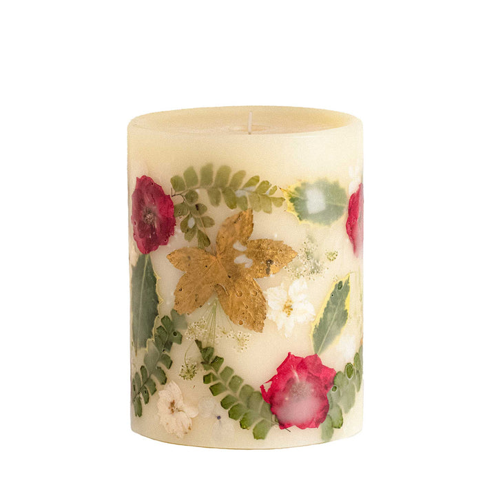 Winterberry Frost Medium Round Botanical Candle-Medium Botanical Candle 1 of 7
