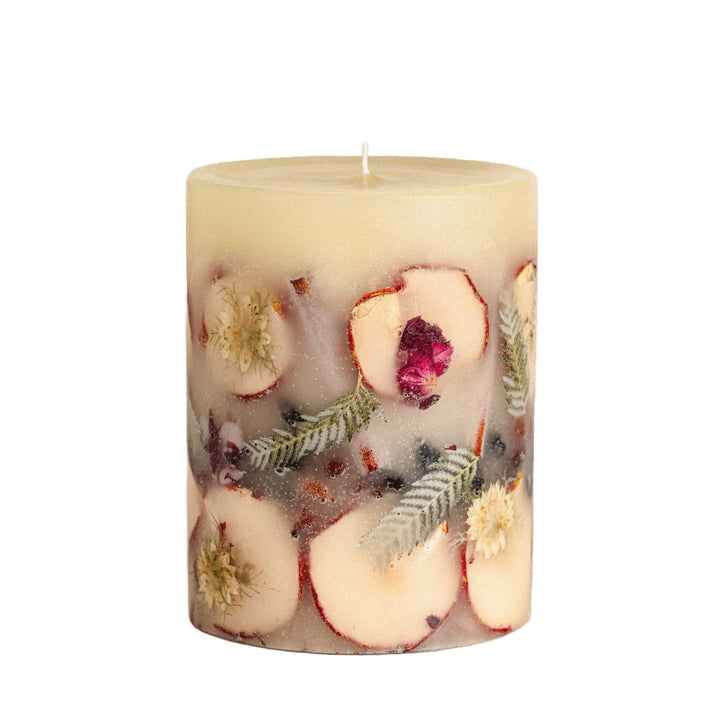 Spicy Apple Medium Round Botanical Candle-Medium Botanical Candle 1 of 5