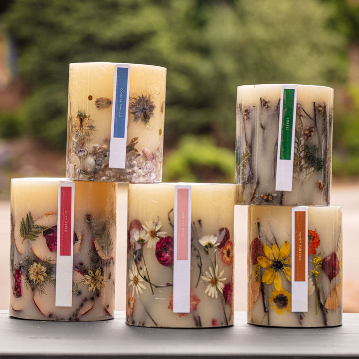 Forest Small Round Botanical Candle-Small Botanical Candle 4 of 4