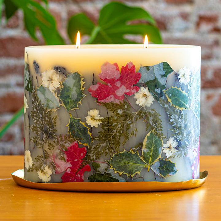 Forest Oval Botanical Candle-Oval Botanical Plate 5 of 5
