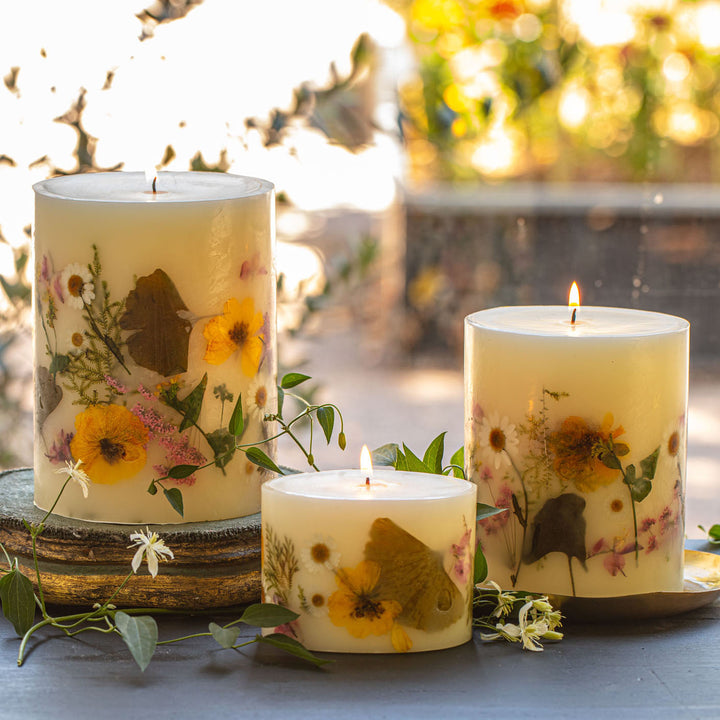 Lemon Blossom Medium Round Botanical Candle-Medium Botanical Candle 2 of 3