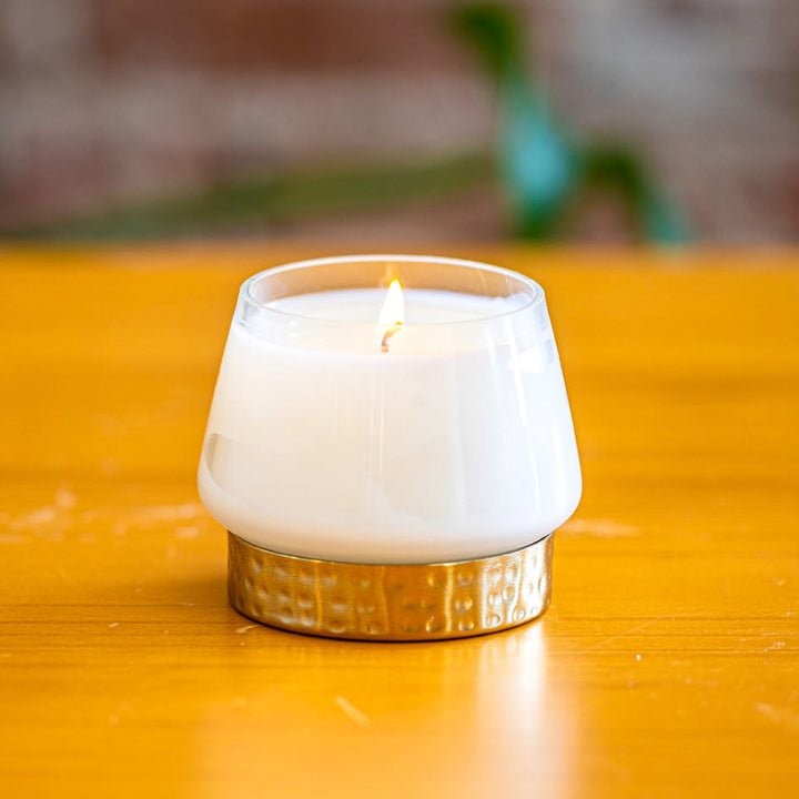 Forest Small Pressed Floral Candle-Pressed Floral Candles 4 of 5
