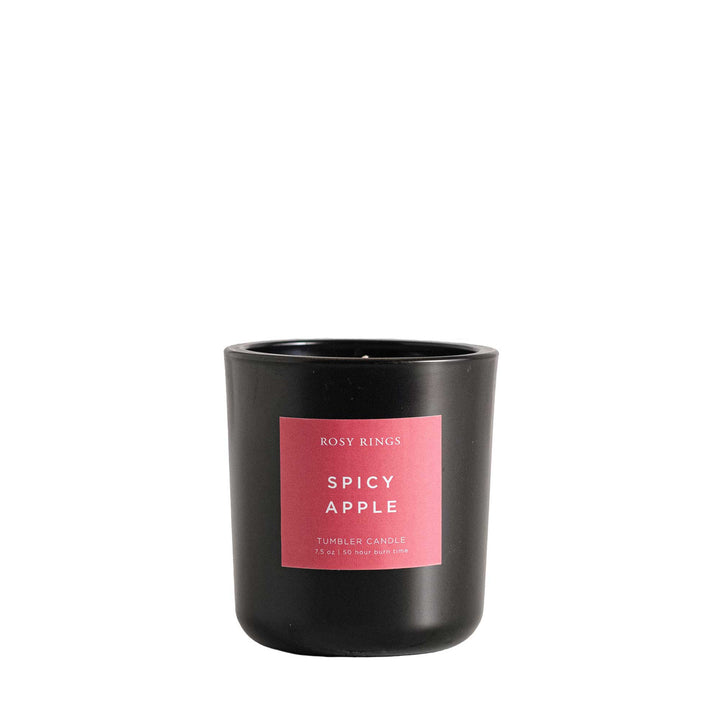 Spicy Apple Boxed Glass Tumbler Candle-Tumbler Candle 1 of 4
