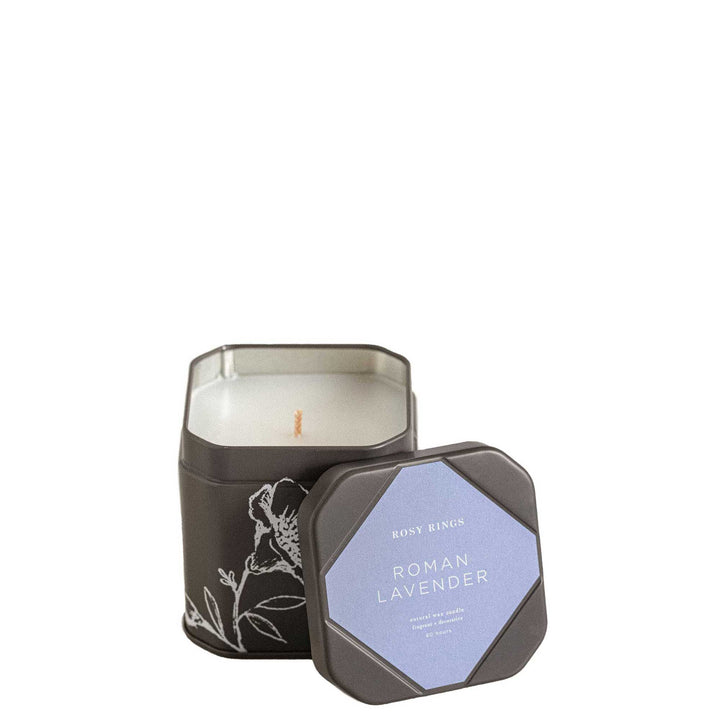 Roman Lavender Signature Tin-Signature Tin Candle 1 of 6