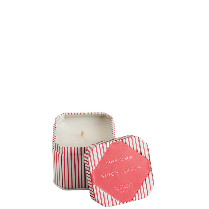 Spicy Apple Red Travel Tin-Travel Tin Candle 1 of 3