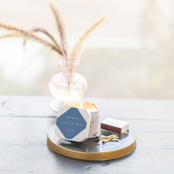 Vanilla Rain Travel Tin-Travel Tin Candle 2 of 4