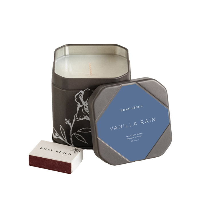 Vanilla Rain Signature Tin-Signature Tin Candle 1 of 4