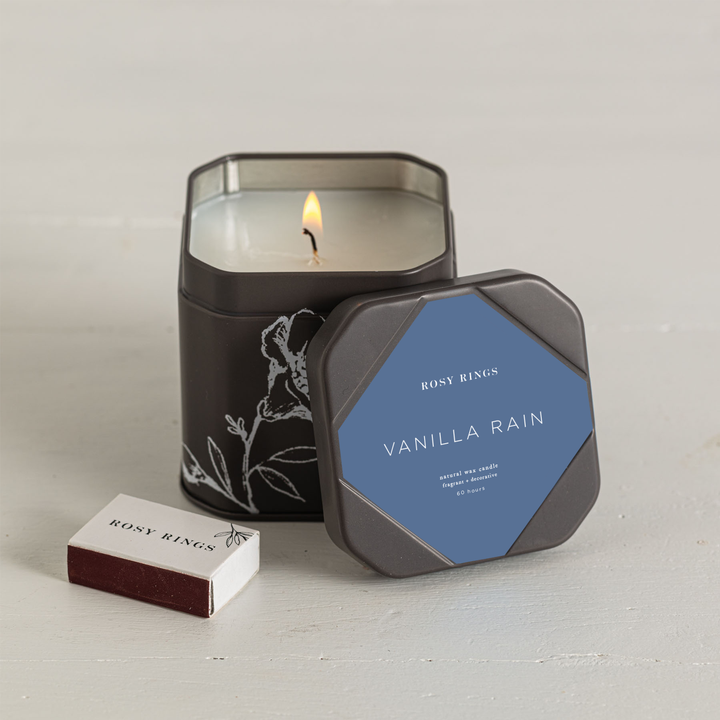 Vanilla Rain Signature Tin-Signature Tin Candle 3 of 4