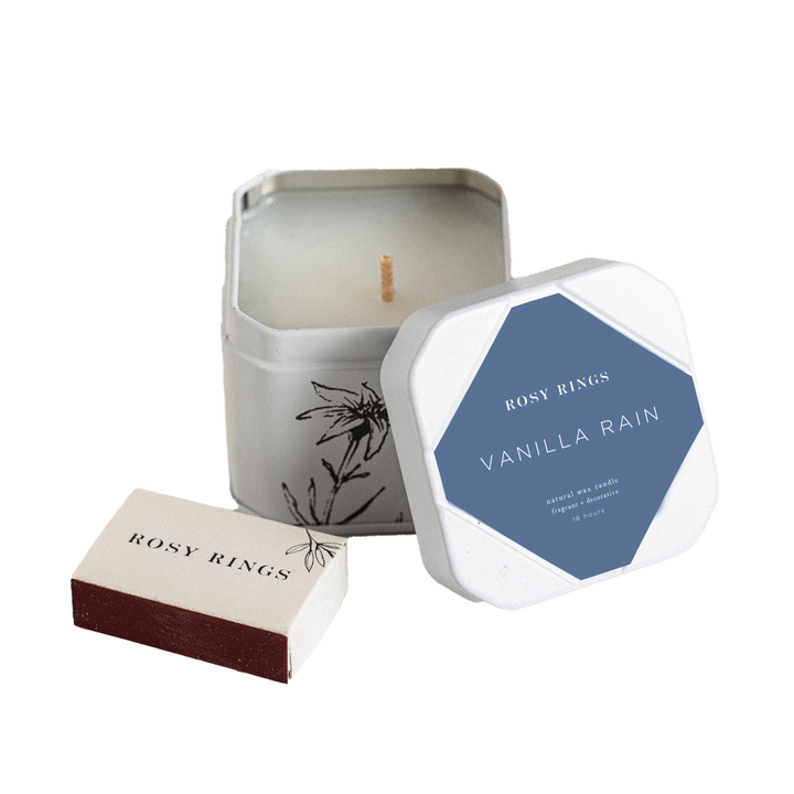 Vanilla Rain Travel Tin-Travel Tin Candle 1 of 4