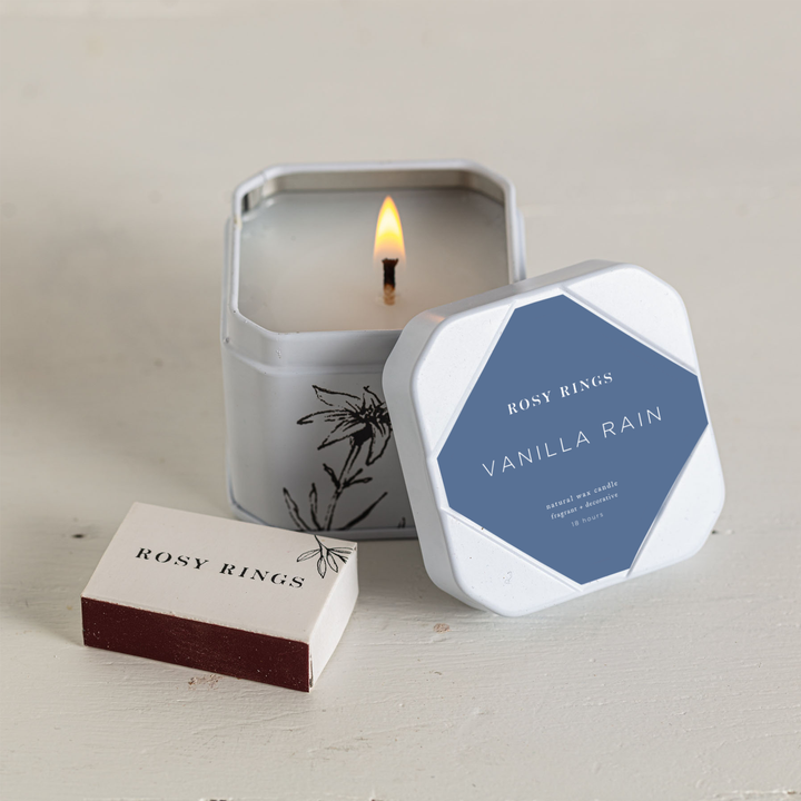 Vanilla Rain Travel Tin-Travel Tin Candle 3 of 4