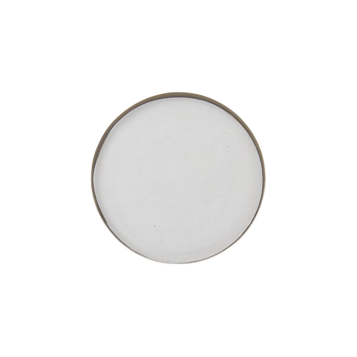 5.5" Gilded Glass Coaster for Small Round Botanical Candles-Candle Plate 7 of 7