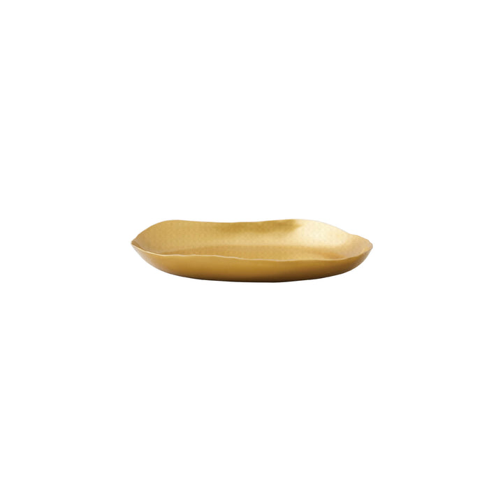 4" Gold Pillar Candle Plate / Trinket Tray-Candles 1 of 5