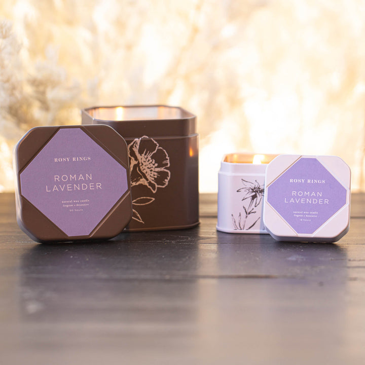 Roman Lavender Signature Tin-Signature Tin Candle 3 of 6