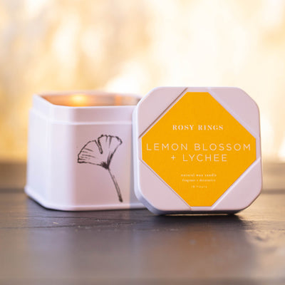 Lemon Blossom Travel Tin