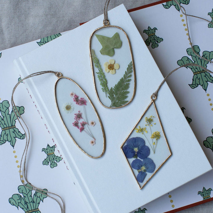 Buttercup Squoval Pressed Floral Pendant-Pressed Floral - Pendant 2 of 3