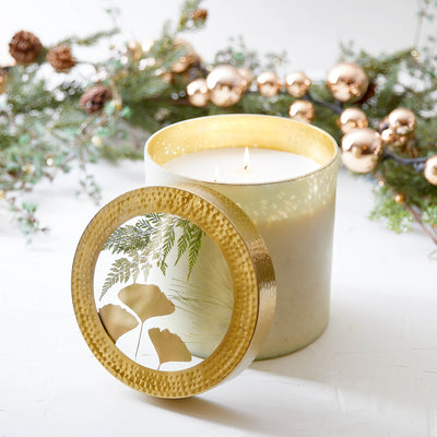 Forest XL Pressed Floral Candle