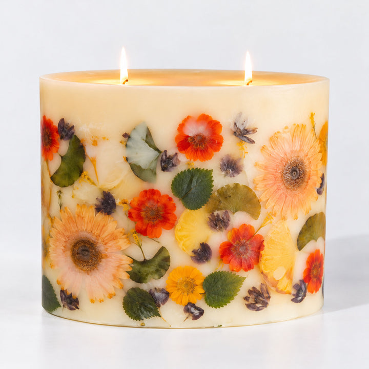 Centerpiece Botanical Candle - Harvest Pumpkin-Candles 1 of 6