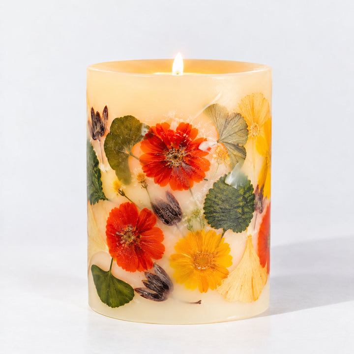 Signature Botanical Candle - Harvest Pumpkin-Medium Botanical Candle 1 of 6