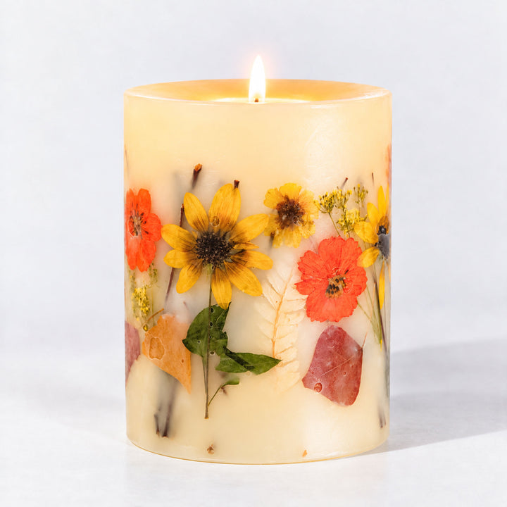 Signature Botanical Candle - Honey Tobacco-Medium Botanical Candle 1 of 4