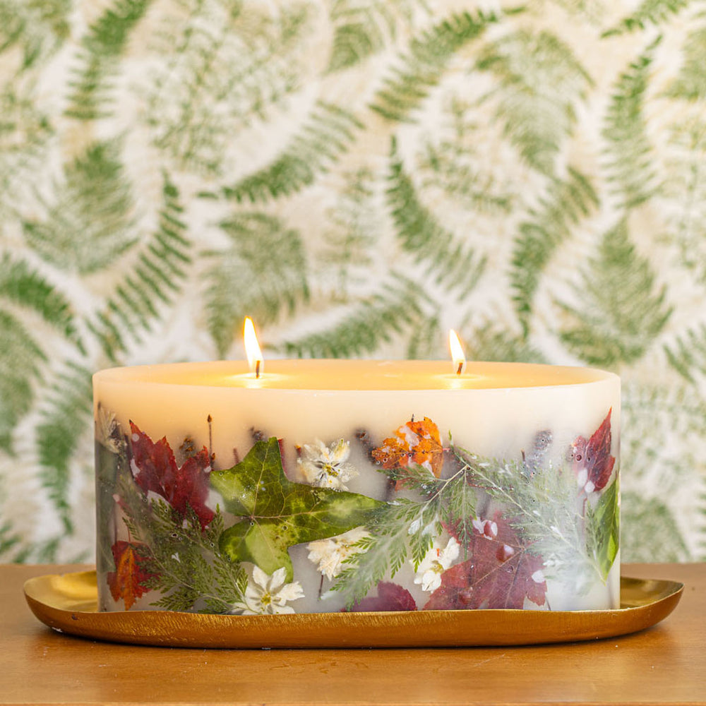 Statement Botanical Candle - Forest-Brick Botanical Candle