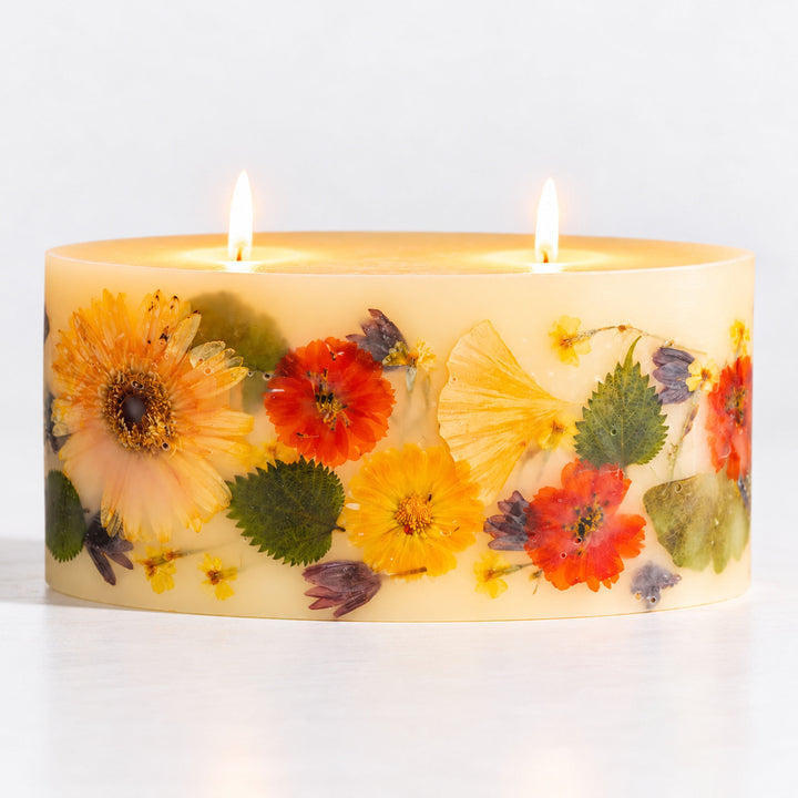 Statement Botanical Candle - Harvest Pumpkin-Brick Botanical Candle 1 of 4
