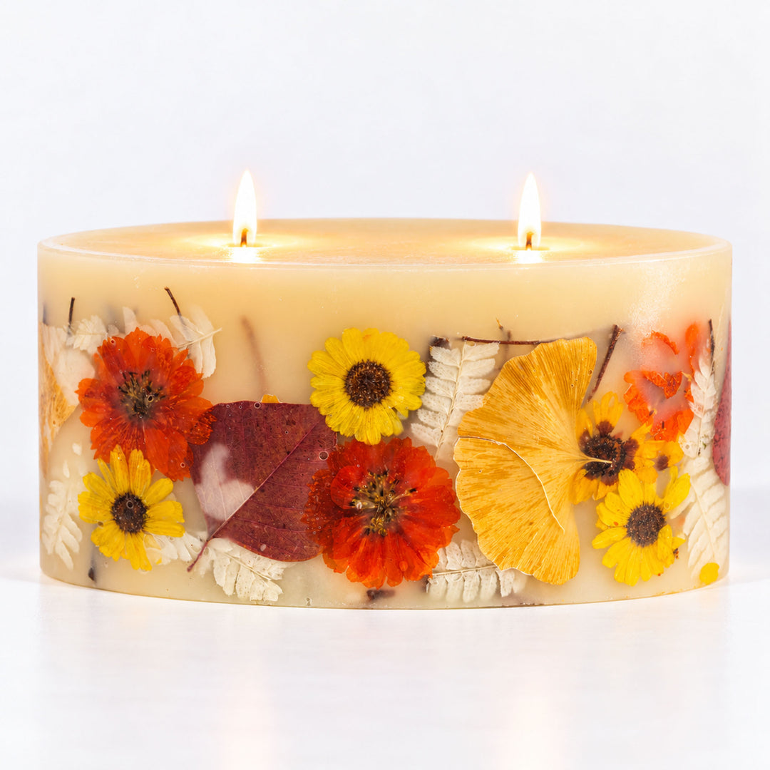 Statement Botanical Candle - Honey Tobacco-Brick Botanical Candle