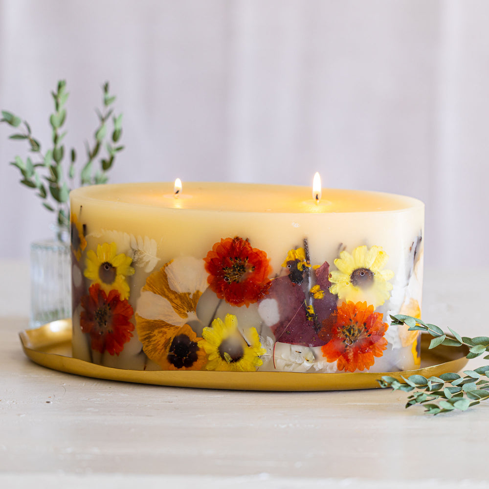 Statement Botanical Candle - Honey Tobacco-Brick Botanical Candle