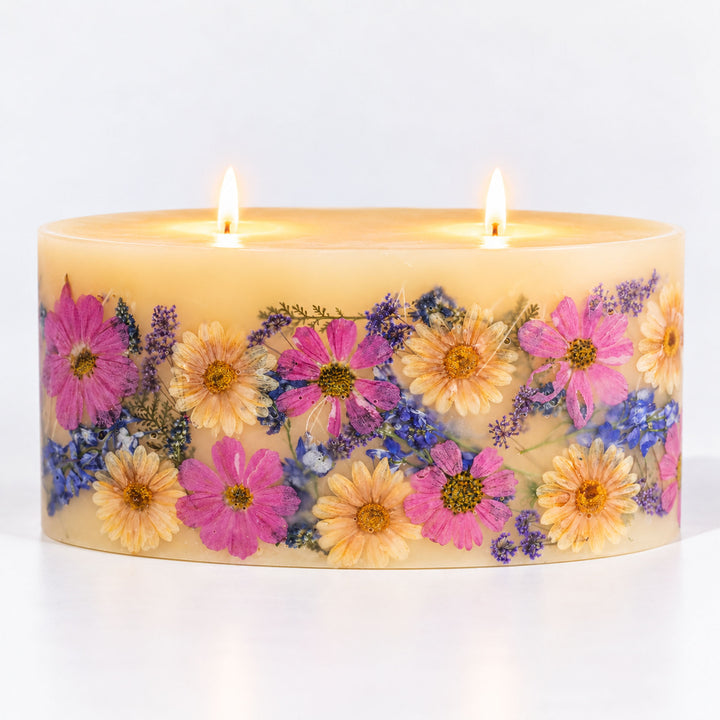 Statement Botanical Candle - Roman Lavender-Candles 1 of 5