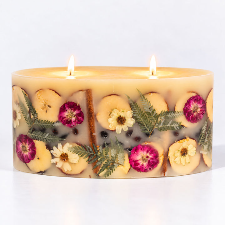 Statement Botanical Candle - Spicy Apple-Brick Botanical Candle 1 of 5