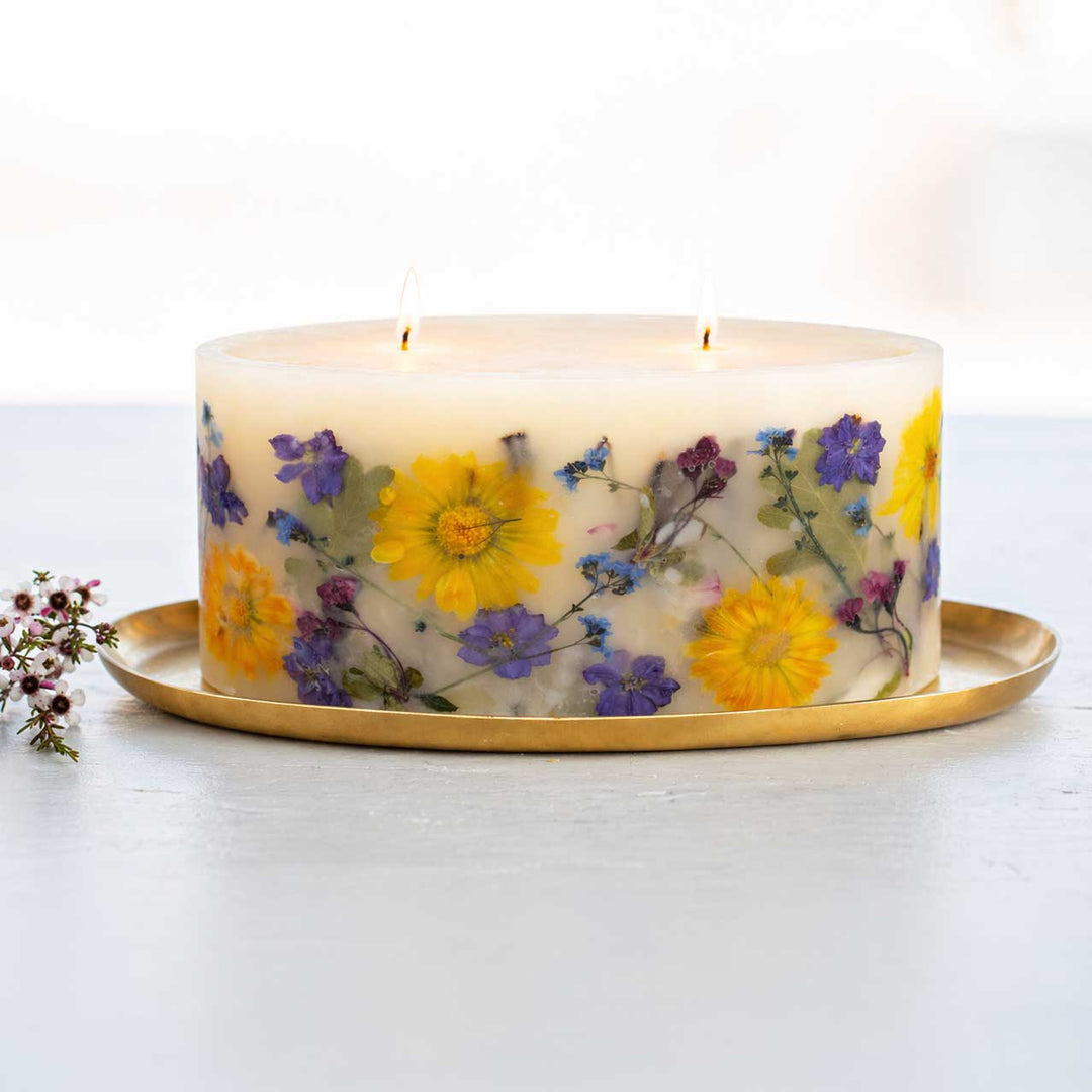 Statement Botanical Candle - Summer Shores-Statement Botanical Candle