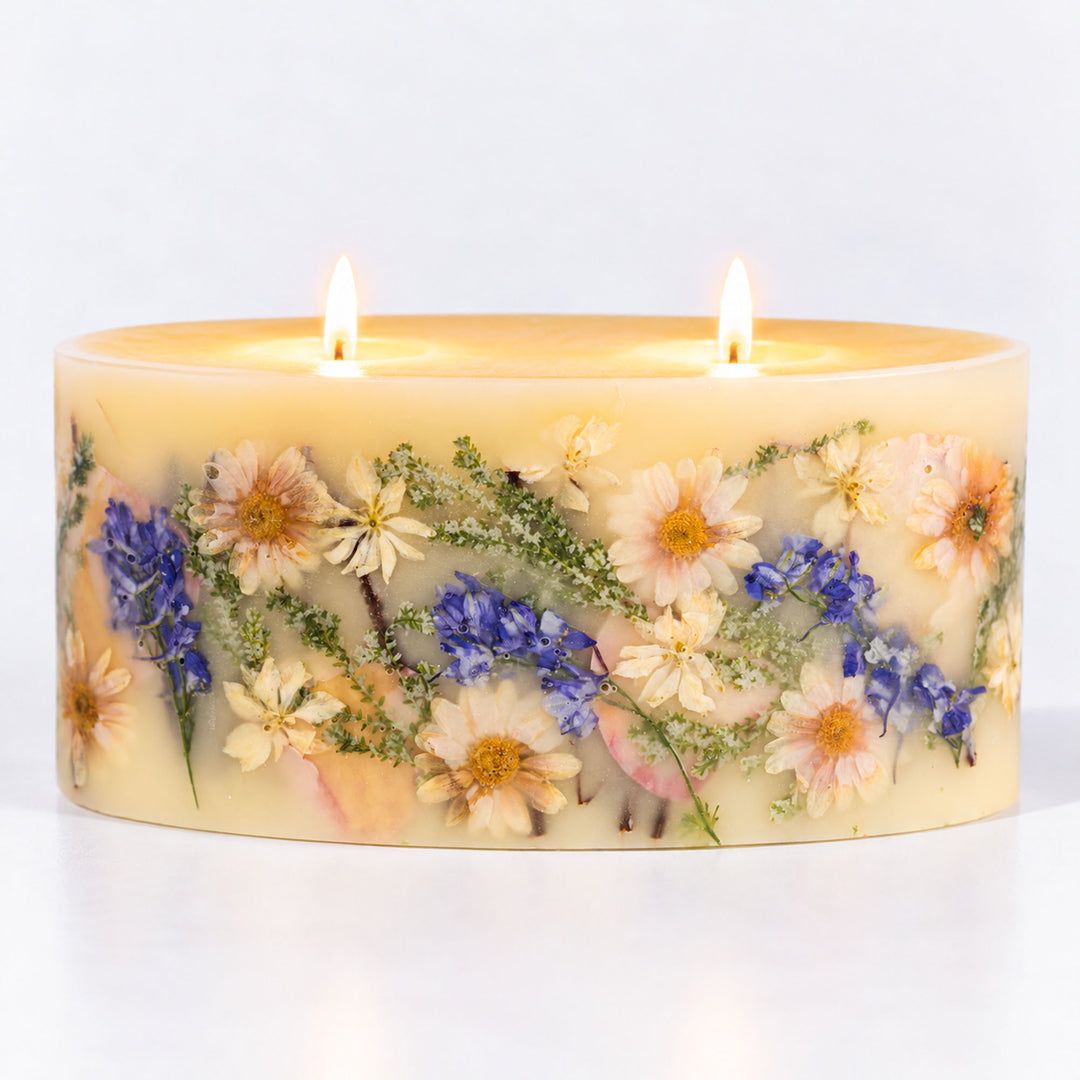 Statement Botanical Candle - Vanilla Rain-Brick Botanical Candle