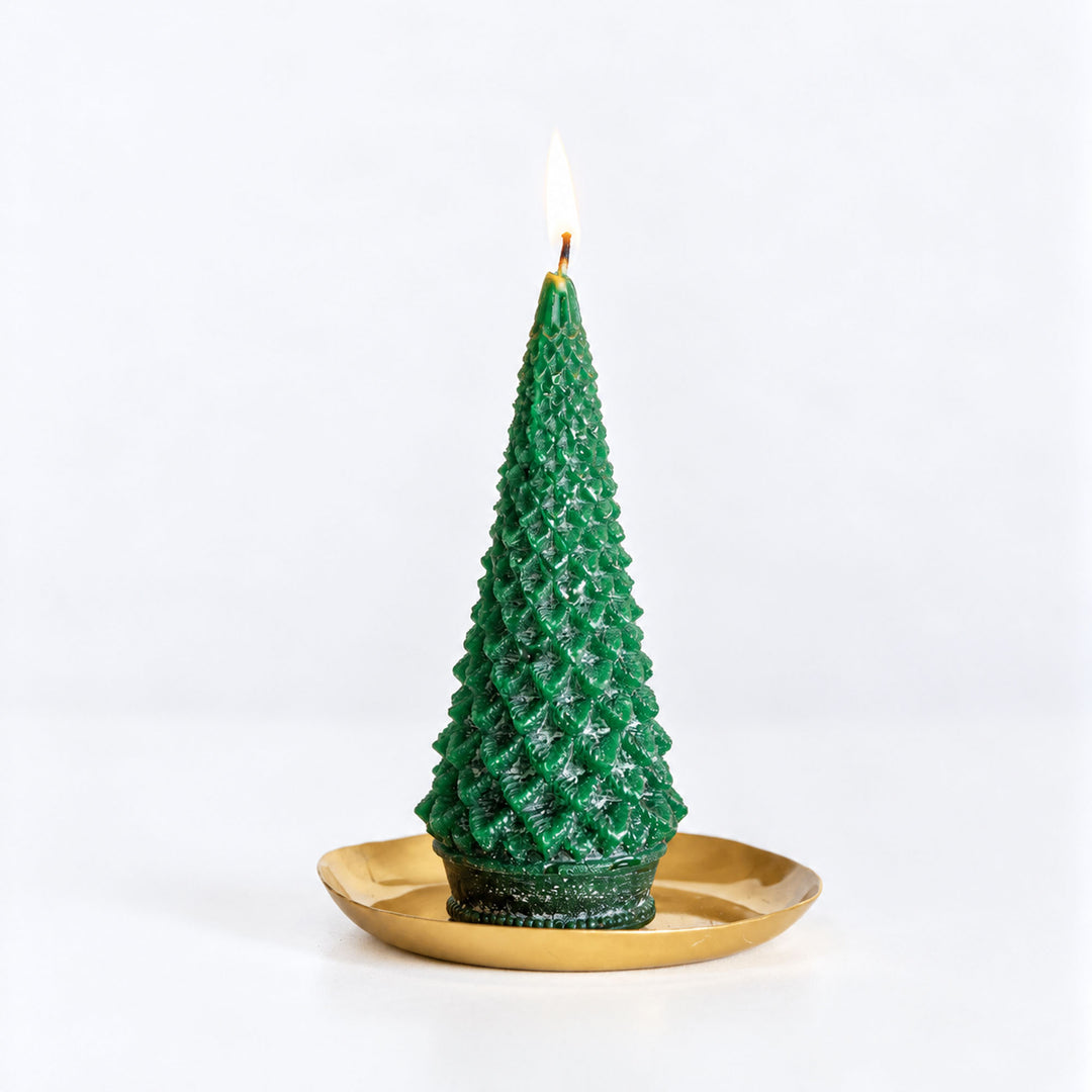 Accent Sculpted Tree Candle - Forest-Candles