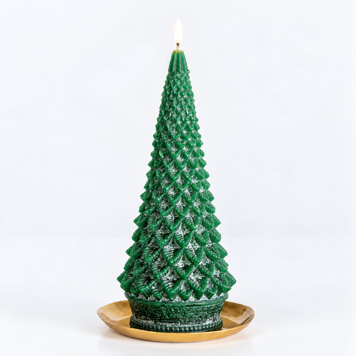 Signature Sculpted Tree Candle - Forest-Candles 1 of 8