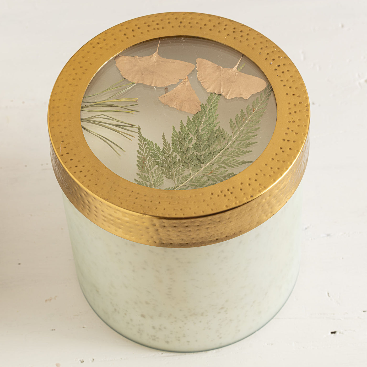 Forest XL Pressed Floral Candle