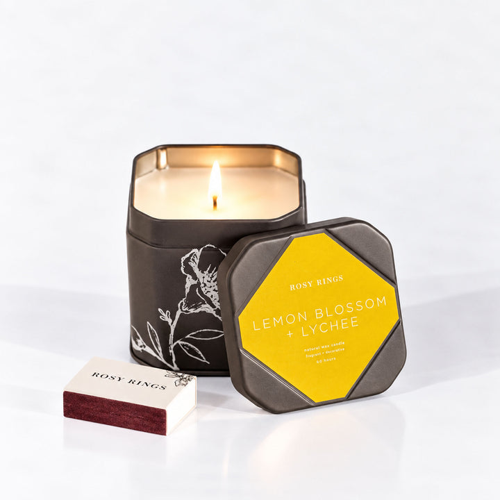 Accent Tin Candle - Lemon Blossom-Signature Tin Candle 1 of 7