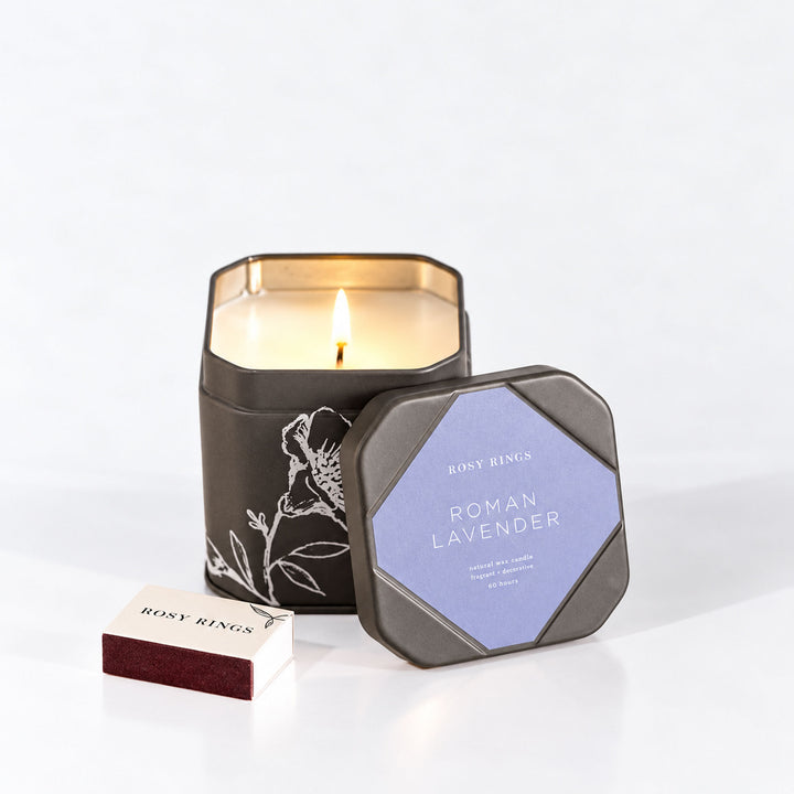 Accent Tin Candle - Roman Lavender-Signature Tin Candle 1 of 7