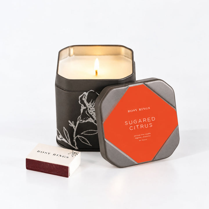 Accent Tin Candle - Sugared Citrus-Signature Tin Candle 1 of 5