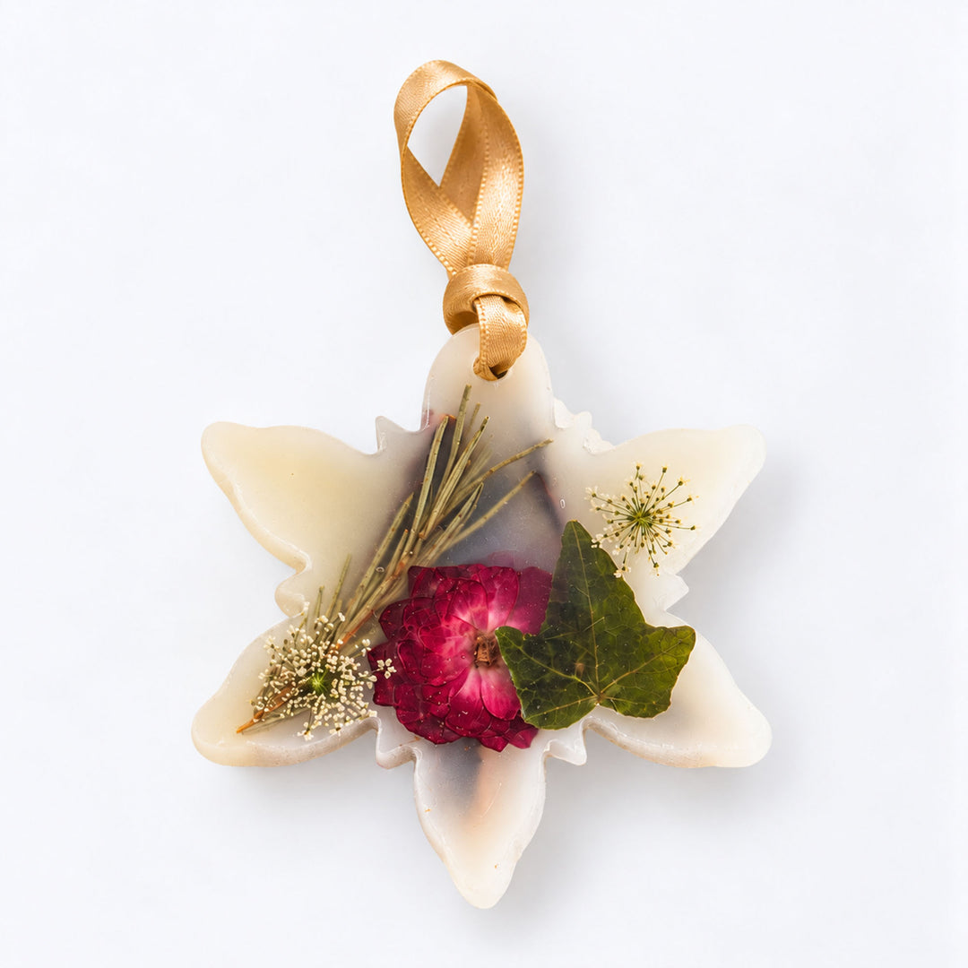 Spicy Apple Snowflake Botanical Sachet-Candles